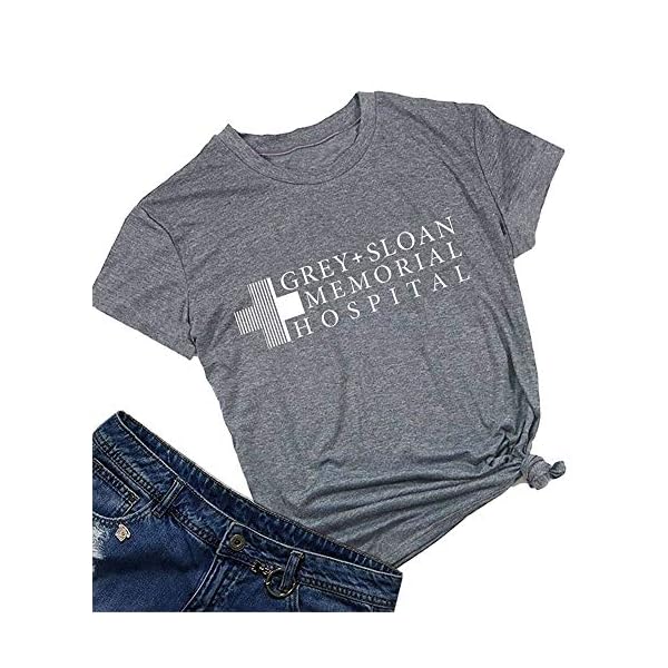 AEURPLT-Womens-Teen-Girls-Funny-Cute-Graphic-T-Shirt-Tees-Summer-Short-Sleeve-Casual-Tops Womens Teen Girls Funny Cute Graphic T Shirt Tees Summer Short Sleeve Casual Tops Grey