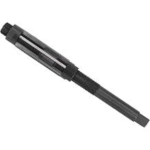 Reaming Tool, 1 11/32 to 1 1/2in Adjustable Hand Reamer H8 Accuracy Cutting 9SiCr Cylindrical Ream Hole Straight Shank for Drilling Machines