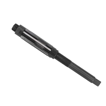 Reaming Tool, 1 11/32 to 1 1/2in Adjustable Hand Reamer H8 Accuracy Cutting 9SiCr Cylindrical Ream Hole Straight Shank for Drilling Machines
