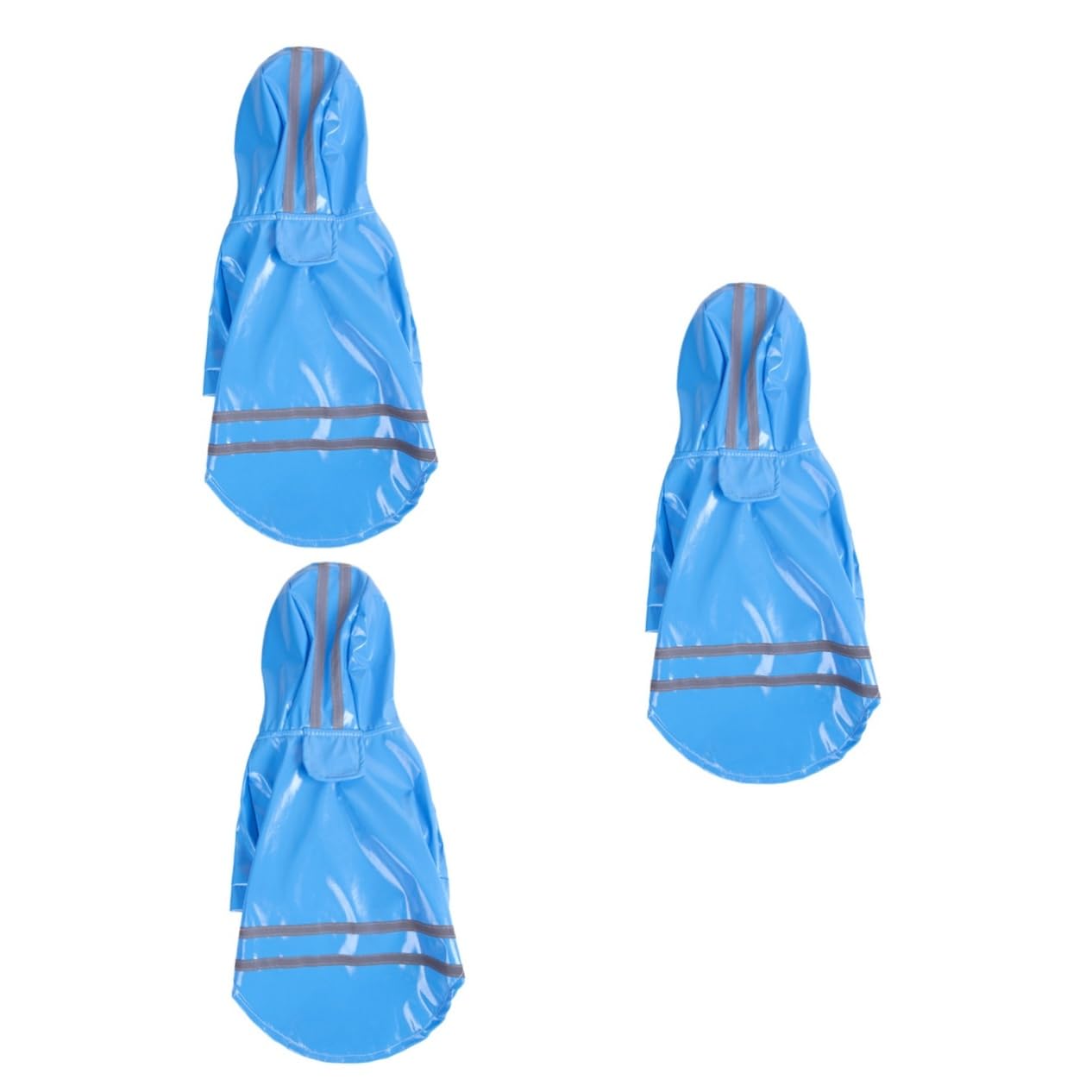 Manteaux de Pluie imperméables pour Chien, imperméable pour Chien, 3 pièces, Manteau imperméable pour Petit Chien, équipement de Pluie pour Chien, Grand impermé