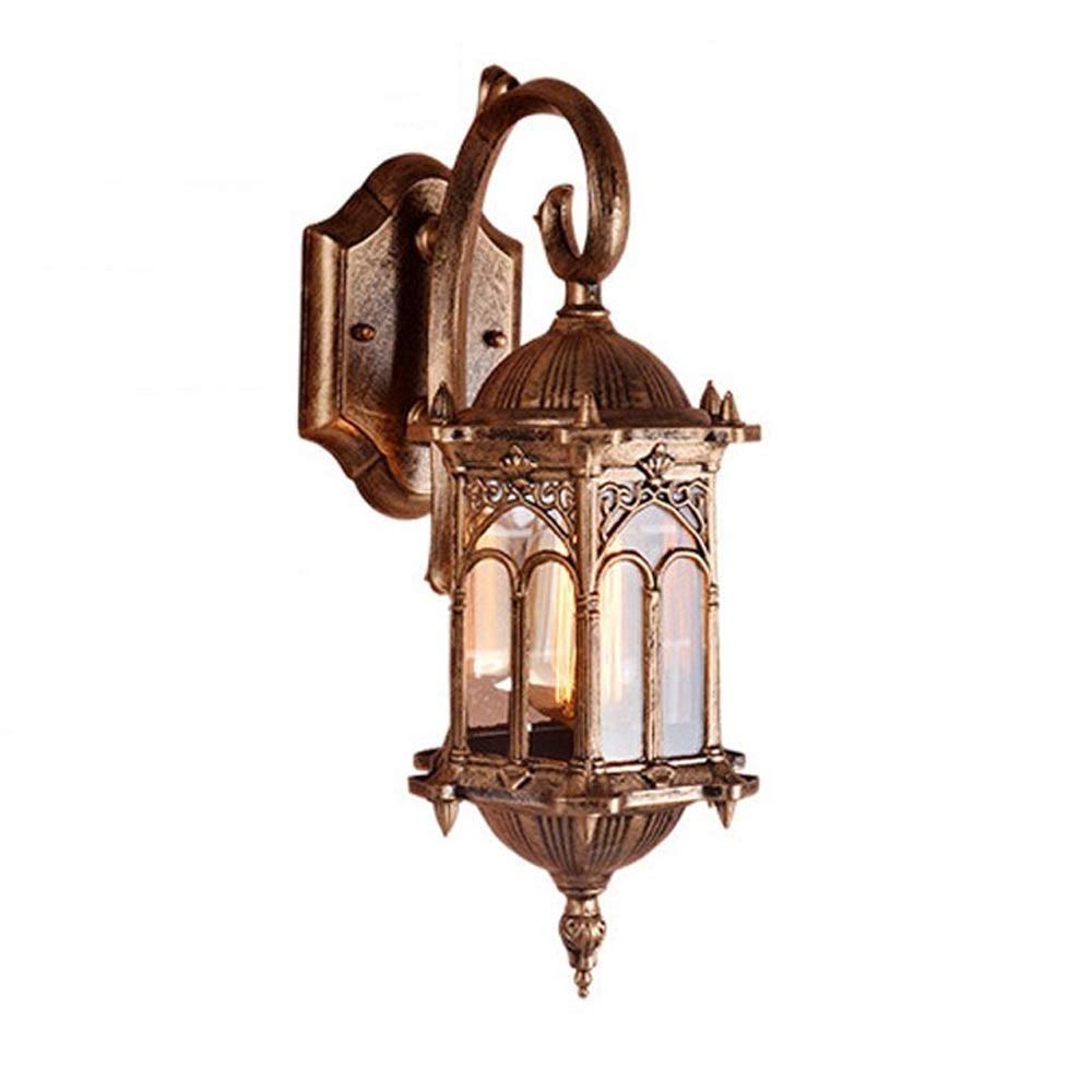 Lampe extérieure murale lanterne étanche pour éclairage de porche maison