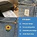 Sticky Wash Away - Water Soluble Stabilizer 12” x 5 Yd, for Machine and Hand Embroidery, Quilting, Free Standing Lace, Bookmarks, etc. by H.B.I. Products