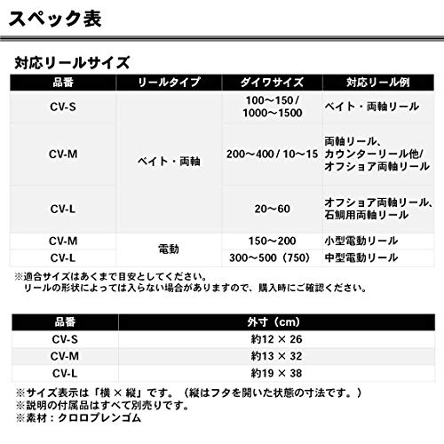 ダイワ(DAIWA) リールケース ネオリールカバー(A) CV-S 4枚目
