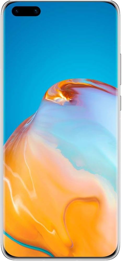 P40 Pro 256 GB 6.58 Inch Smartphone Bundle with PU Case, Kirin 990 5G, 50 MP Ultra Vision Leica Quad Camera, 8 GB RAM, 40W SuperCharge, IP68, SIM-Free Android Mobile Phone, Dual SIM, Silver