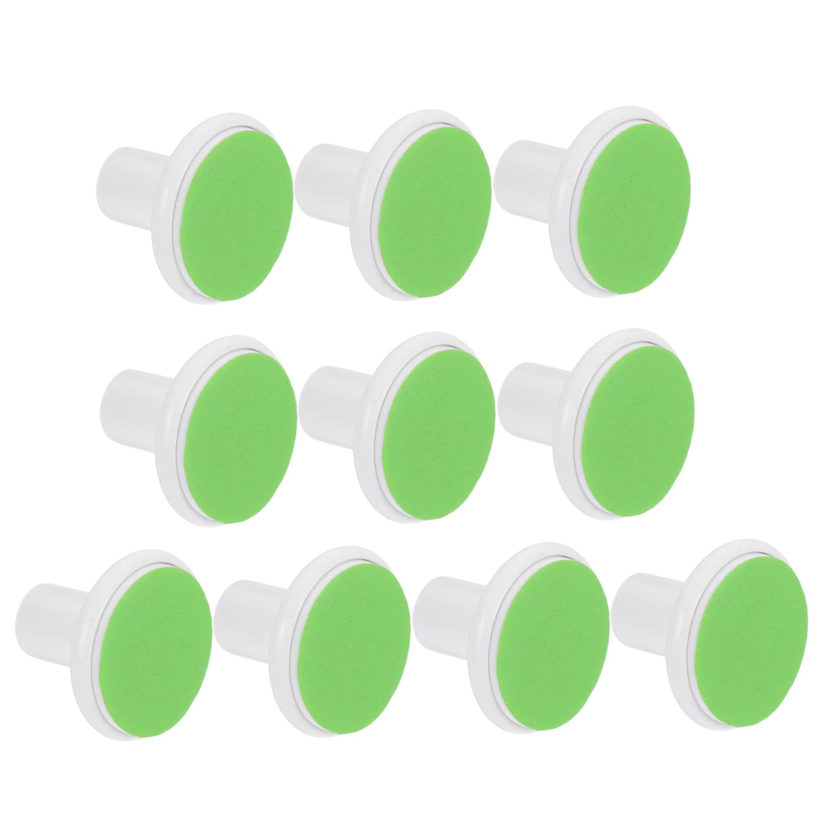 IWOWHERO 10pcs Baby Nail Trimmer Replacement Heads Electric Nail File Grinding Pads for Infant Manicure Easy Swap-Out Design