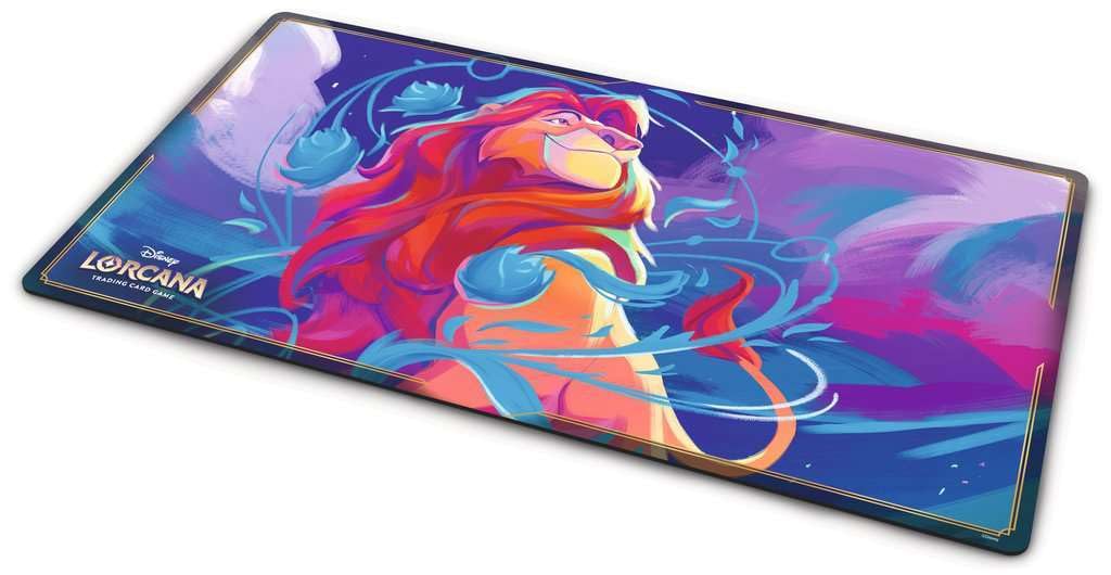 Amazon.com: Ravensburger Disney Lorcana TCG Playmat Featuring Mufasa –  Ruler of Pride Rock | Protects Cards | Versatile Game, Desk, or Mouse Pad |  Durable Non-Slip Surface