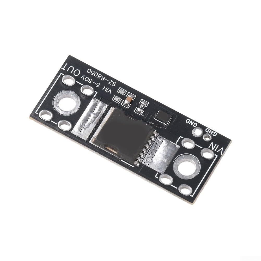 80V 50A For Ideal Diode Module Solar Anti-Reverse Charge Protection Board, 2mΩ Low Resistance High Current MOSFET for PV Battery System Backflow