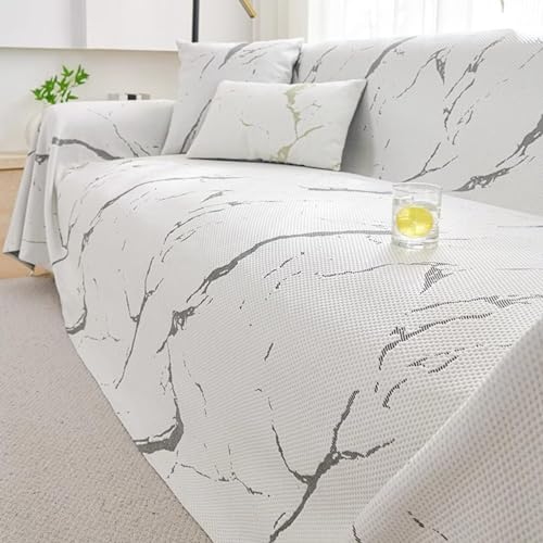 Housse de canapé chat anti-rayures lavable avec envers antidérapant durable