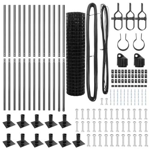 Clôture kit de construction métal pour remplacer une haie difficile à entretenir