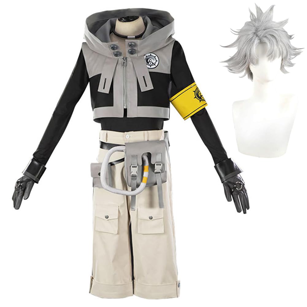 Zhongkaihua Riyo Reaper Cosplay Rudo Surebrec Costume Jacket Outfit Anime Role Play Uniform Full Set Costumes Halloween Carnival Dress Up Party