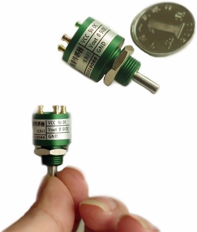 CALTTiny Size Contactless Hall Effect Angle Sensor Encoder 360 3mm Shaft 15mm Outer Dia