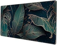 Green Gold Palm Leaves