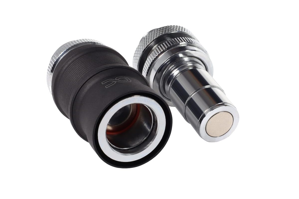 Alphacool Verbindung ES Schnellverschluss BLH1A PushIn Set IG-IG mit Schottverschraubung