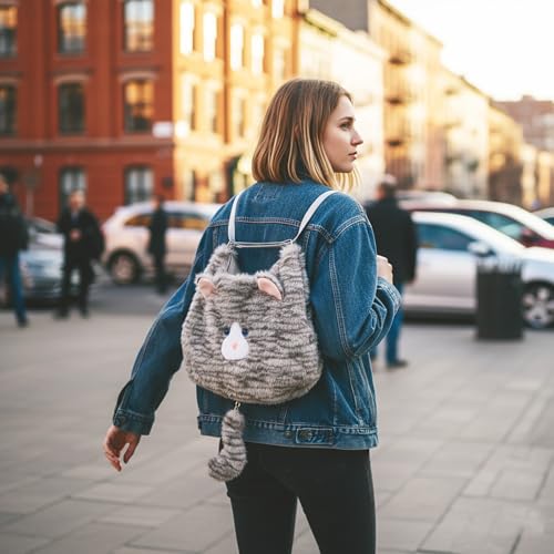 Bolso divertido de animal para mujer miniatura 6