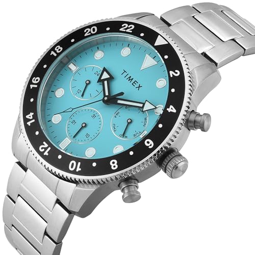 Image of TIMEX Analog Watch for Man with Round Dial & Water Resistant Men's Wrist Watches