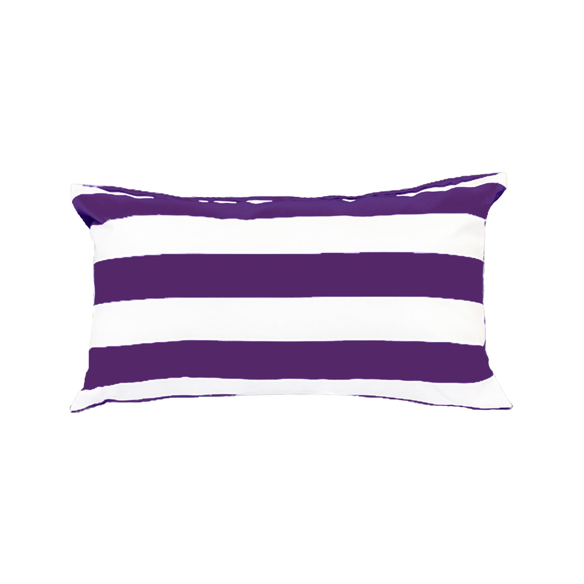 Gardenista Outdoor Decorative Scatter Cushion | Water Resistant Indoor Garden Printed Cushions | Soft & Comfy Hollowfibre Filled Patio Furniture Pillow | Easy to Clean (Purple, 50x30cm)