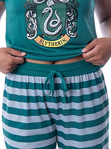 Harry Potter Womens' Slytherin Crest Jogger Pajama Set-All Houses (Xs) #TOP2