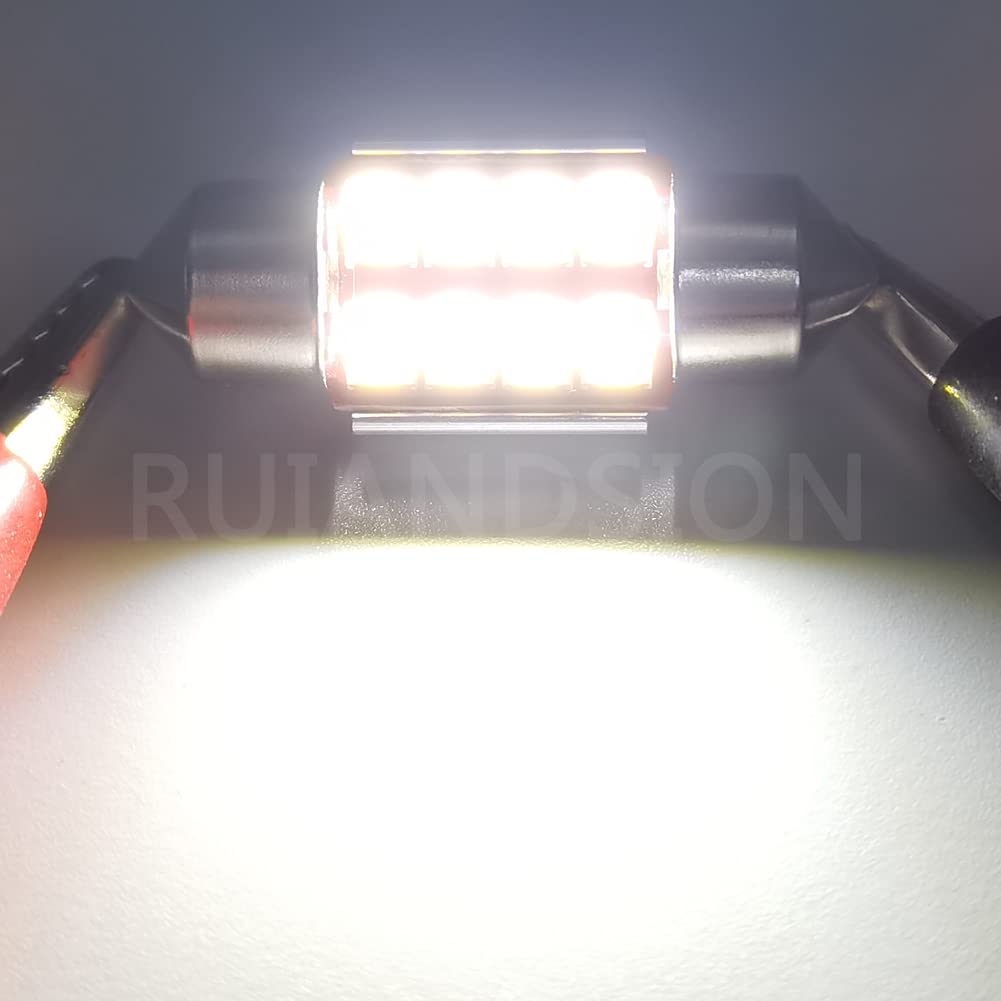 Ruiandsion 31mm LED Dome Light Bulbs Pack Of 2 - Canbus Error Free Replacement For Car Interior - View #8