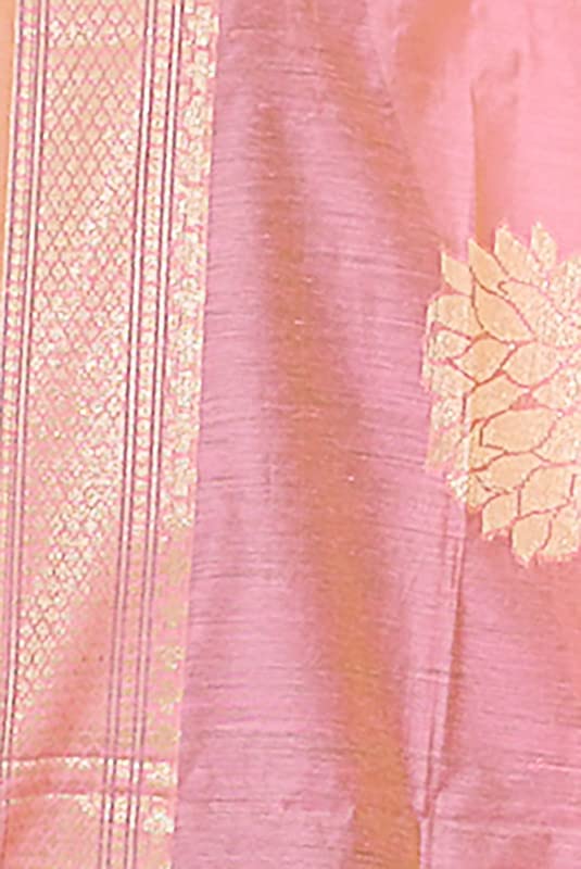 Women's Cotton Silk Zari Work Banarasi Dupatta pashmina shawls and wraps for evening dresses (014)4