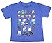 JINX Minecraft Big Boys' Sprites Premium Cotton T-Shirt (Royal Heather, X-Small)