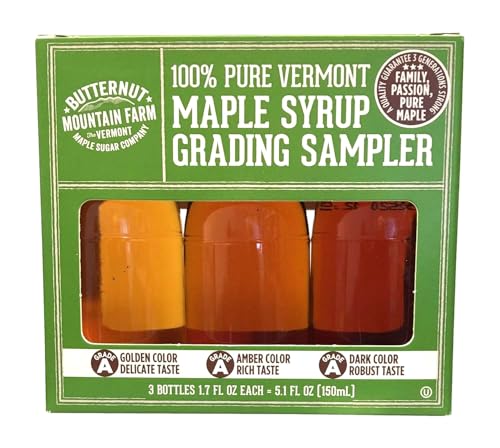 Vermont Maple Syrup Grading Sampler