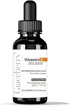 GRACEBERRY Face Serum for Skin Whitenening - 100% Natural Enriched With Vitamin C Serum for Dark Spot Correction, Reduce Pigmentation, Brightening and Radiant Skin - Pack of 1