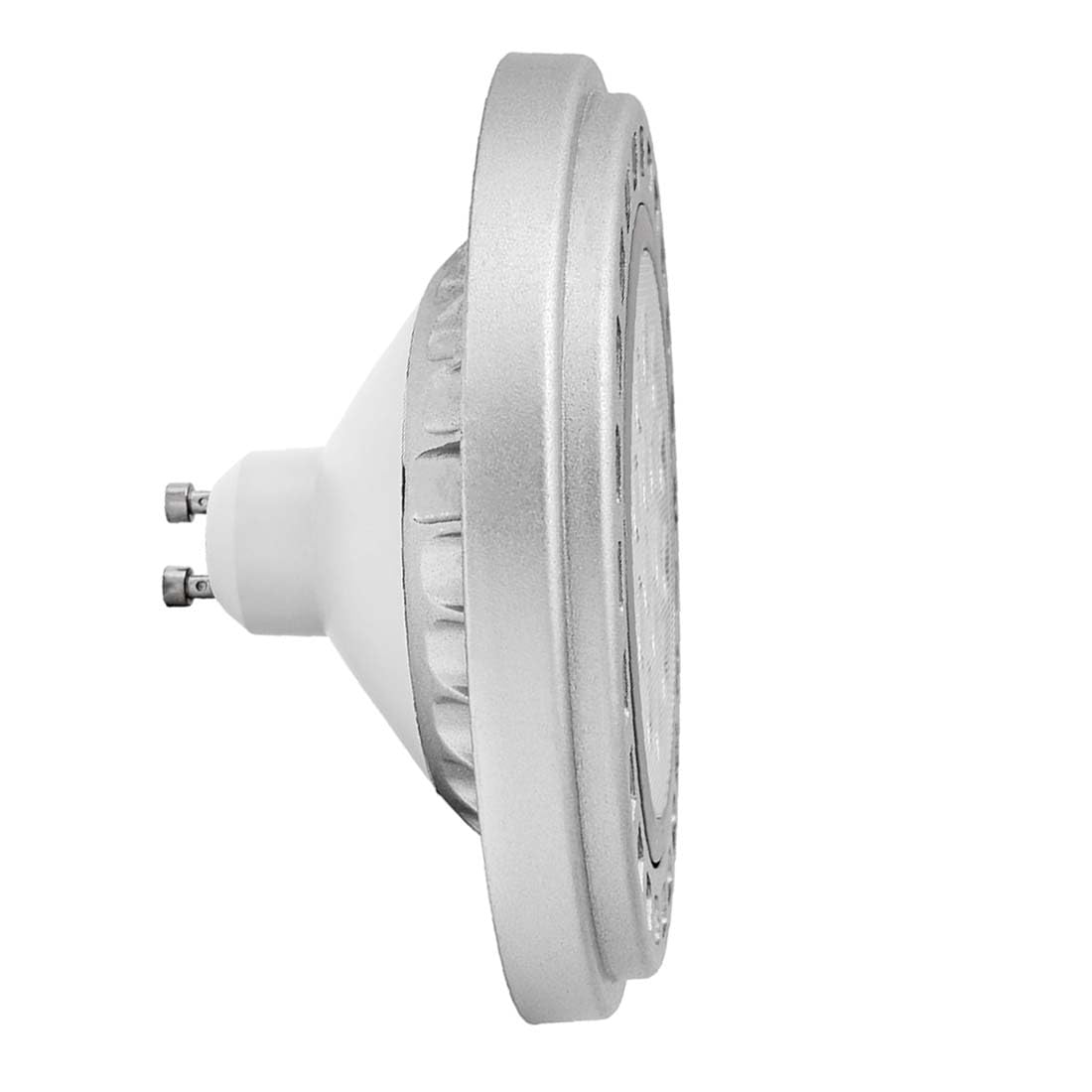 QLEE Gu10 Led Bulb Ar111 220V 6000k Cool White Daylight 15w 1500lm 150w Halogen Replacement Spotlight Dimmable Bright Recessed Retrofit Downlight Es111 R111 Reflector for Kitchen Office Light