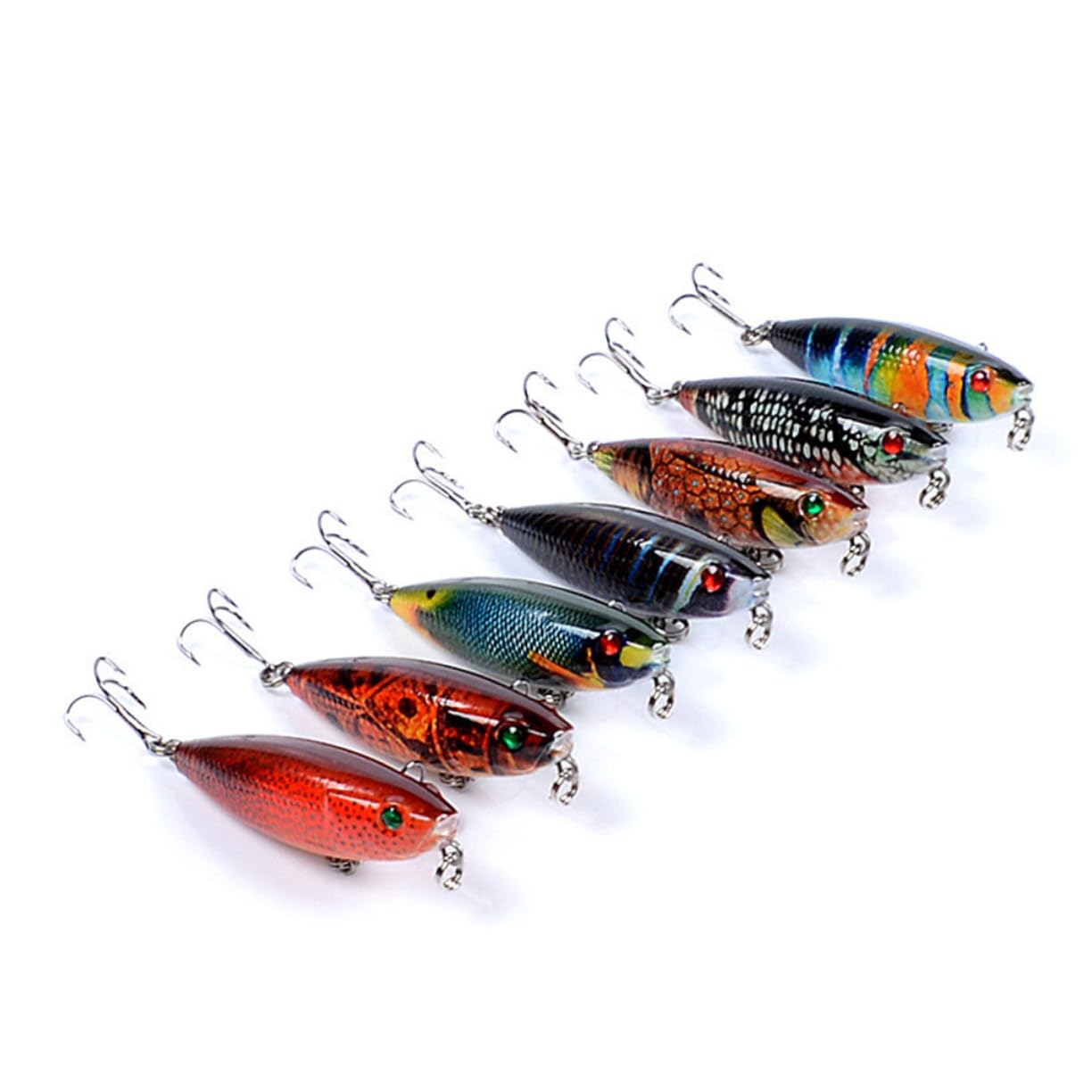 Appâts Durs Crayon Flottant Leurre De Basse Kit De Leurre De Pêche Matériel De Pêche Leurres De Basse Lys De Pêche Appâts Flottants Appâts Réalistes
