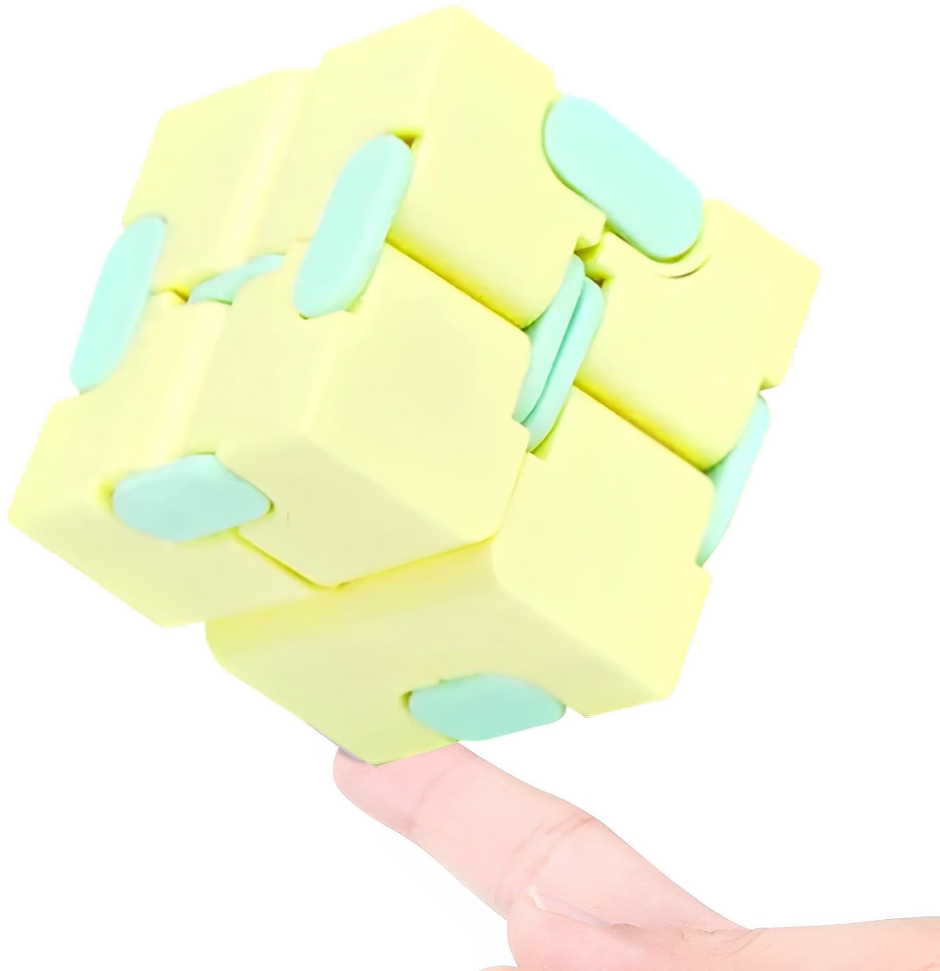 MONKEYTAIL Yellow Infinity Cube | Stress-Relieving Turn & Spin Puzzle Game for Teens | Durable & Educational Mini Gadget for Kids & Adults of All Ages (B0CL27Z26Y) Amazon Price History, Amazon Price Tracker