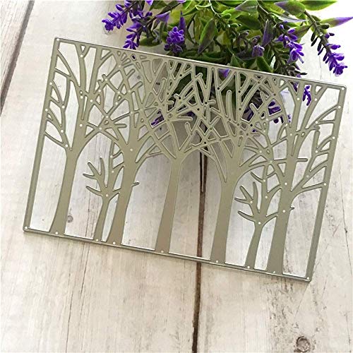 Tree Cutting Dies Metal Stencils for DIY Scrapbooking Background Card Making Stamp Craft Decoration