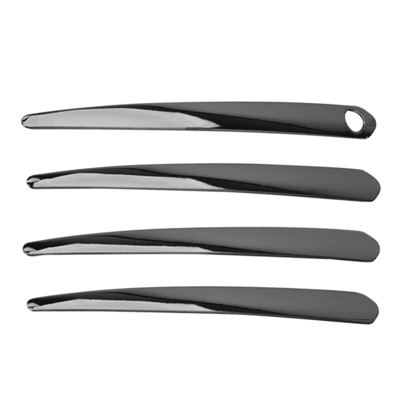 Dspolimv One Color Outer Door Handle Cap Compatible With Toyota For Rav4 For Adventure 2019 2020 2021 2022 2023 Exterior Door Handle Trim Strip Cover Black For Titanium