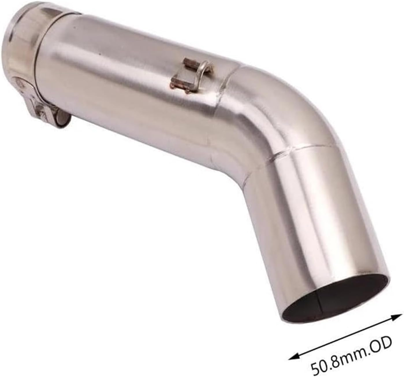 Middle Section Link Pipe For 752S BJ752 Exhaust Escape Middle Connect Link Pipe 51mm Slip On Exhaust