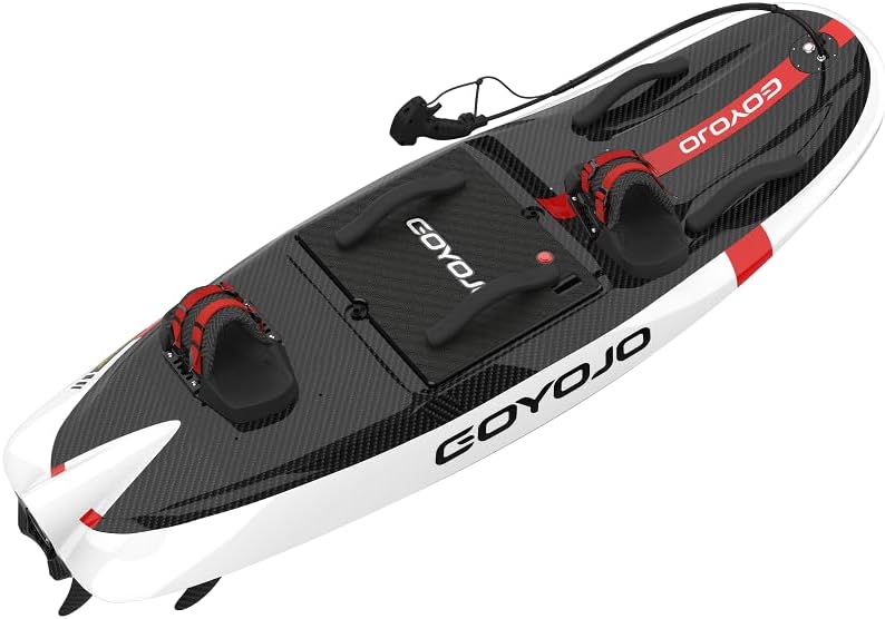 GOYOJO High Performance Electric Surfboard for Adults, Carbon Fiber Surfboard with 22KW Peak Power, 60+KM/H Top Speed, 6300Wh Battery, Engineered for Speed, Power & Adrenaline-Fueled Riding