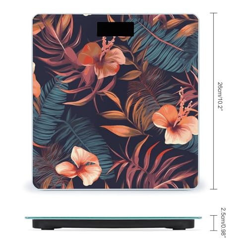 Balanza Digital de Baño con Plataforma de Vidrio Templado miniatura 2