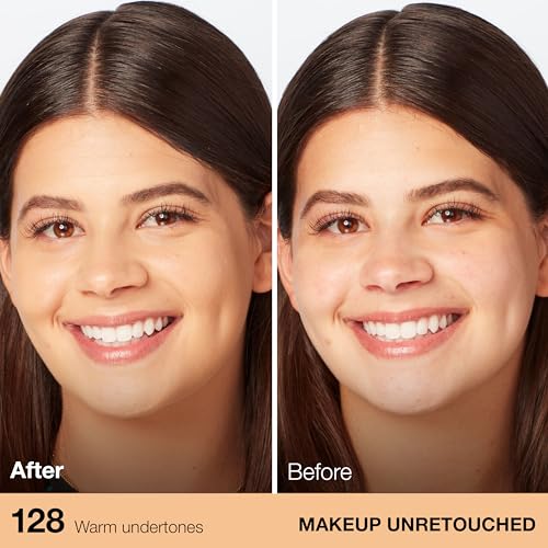 MAYBELLINE - Fit Me Dewy + Smooth Foundation Warm Nude - 1 fl oz (30 ml), 30 ml (Pack of 1) - Image 3