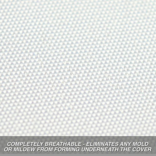 Budge B-300-X6 300 Denier V-Hull Runabout Boat Cover Gray 20'-22' Long (Beam Width Up To 106") Lightweight, Waterproof, Uv Resistant #TOP4