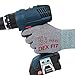DEX FIT Premium Nitrile Work Gloves FN330, 3D Comfort Bare-Hand Fit, Firm Grip, Touchscreen, Thin & Lightweight, Breathable Foam Nitrile, Machine Washable; Grey S (7)
