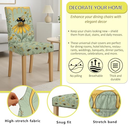 Housses de chaise botaniques pour embellir votre cuisine au printemps - 6