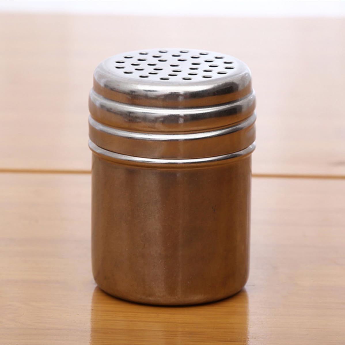 12pcs Metal Pepper Shaker Bottle with Moisture Blocking Cover