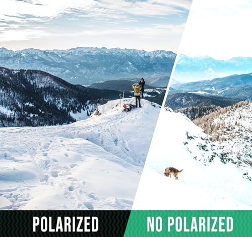Image of Well-aimed Replacement Lenses Compatible with Oakley Plazma OO9019 Sunglasses, Replacement Lens - Black Polarized