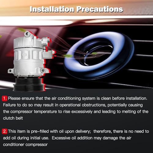 Image of Air Conditioning Compressor for Audi TT RS Quattro for Volkswagen Beetle