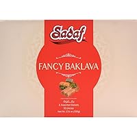 Vista 7 de Sadaf Fancy Baklava - Dulce Baklava Pastelería - Tasty Snack - Delicia del Medio Oriente - Caja de regalo de pastelería - 6 dulces surtidos 28