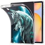 Material: silicona TPU flexible de primera calidad, el diseño transparente, mantiene el estilo original de su tableta, no es tóxico y respetuoso con el medio ambiente y lo protege perfectamente del polvo, arañazos, golpes y otros daños diarios. Ligero y delgado, sin peso adicional, ofrece una protección completa para su tableta.