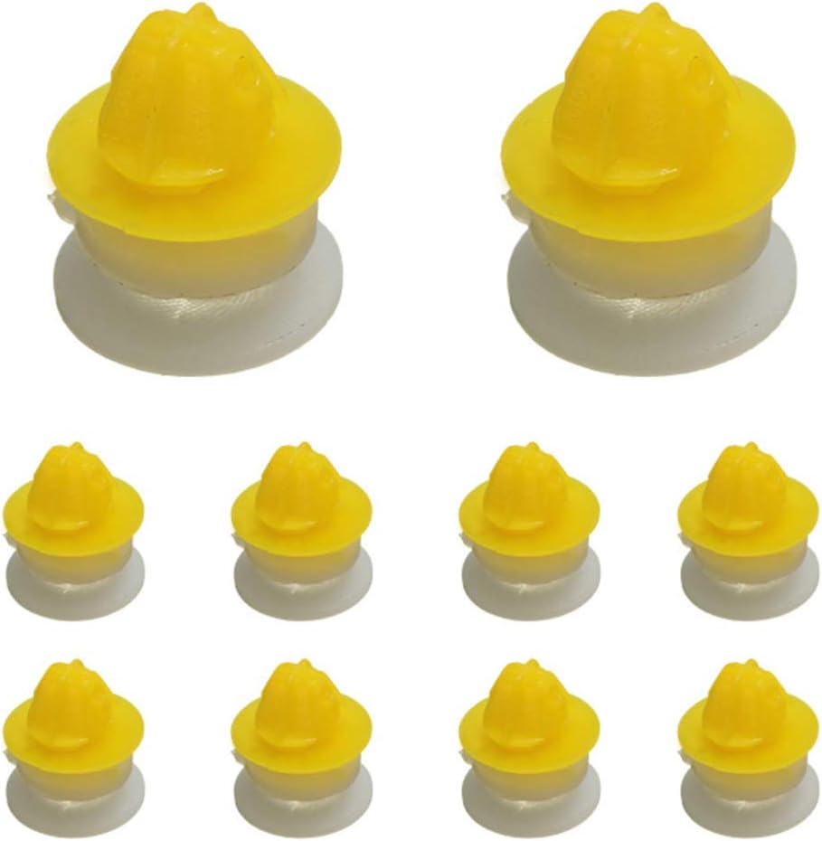 10pcs Car Fender Flares Splash Guard Door Moulding Trim Wheel Arch Clips for Land Rover Discovery LR2/3/Range Sport/Freelander