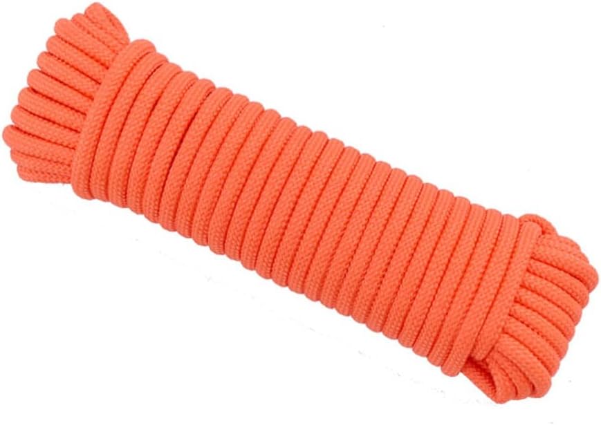 Double Braided Nylon Rope thick 6mm, 8mm, 10mm suitable for handmade projects and DIY rope supplies nylon rope soft and strong (Color : 10mm, Size : 20m)