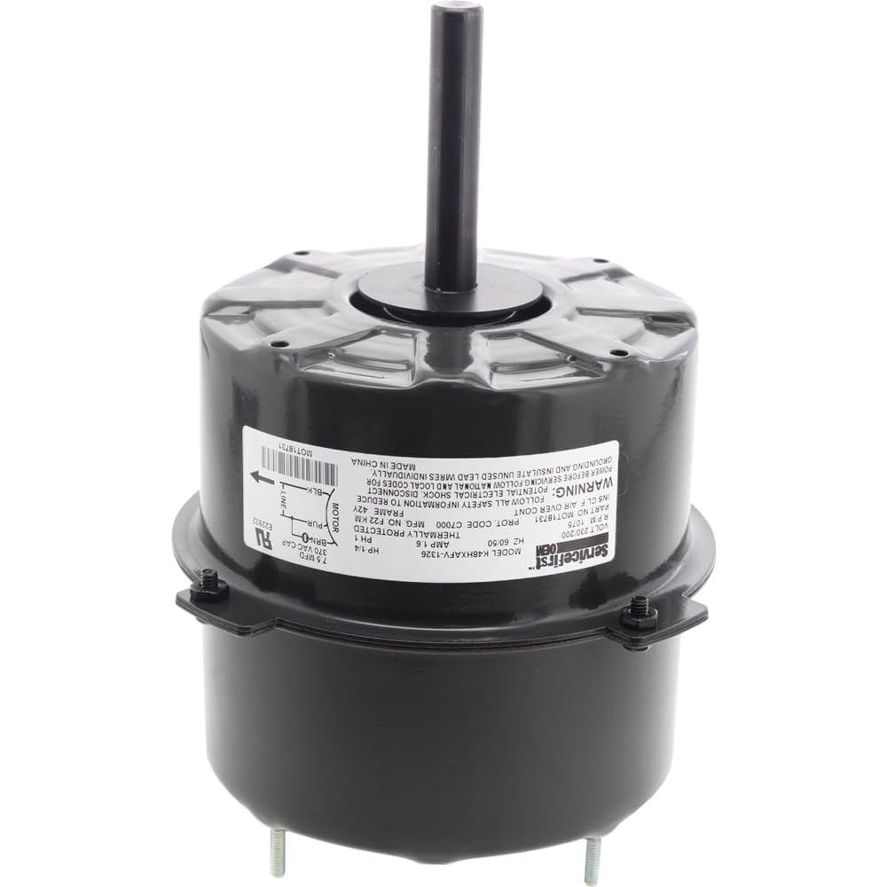 ブーファン K48HXAFV-1326 - OEM Upgraded Condenser Fan Motor 1/4 HP 1075