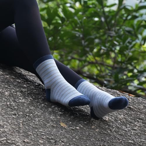 Calcetines de invierno para mujer tallas 36-40, pack de 4 pares con horma estrecha 6