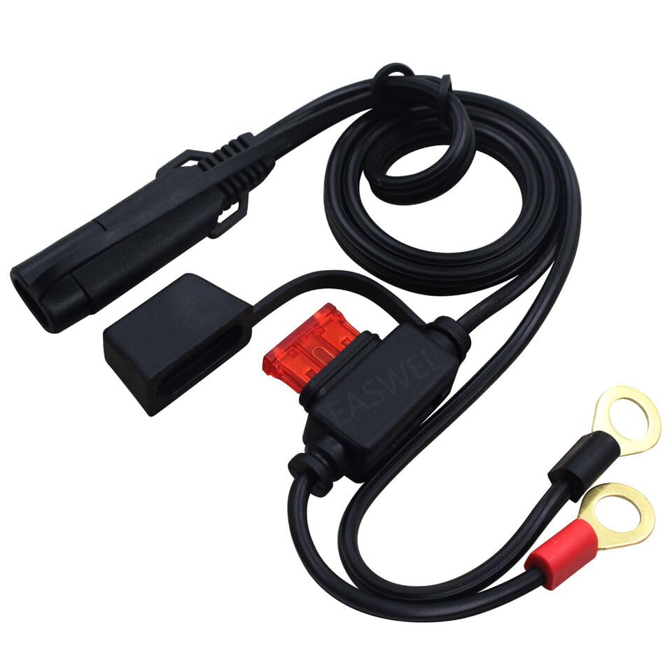 Battery Fused Ring Terminal Quick Connect Harness Deltran P/N 081-0069-6