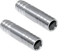 Vista 6 de Beduan Acero Inoxidable 1" Empalmador de Manguera de Púa Redonda Adaptador de Unión