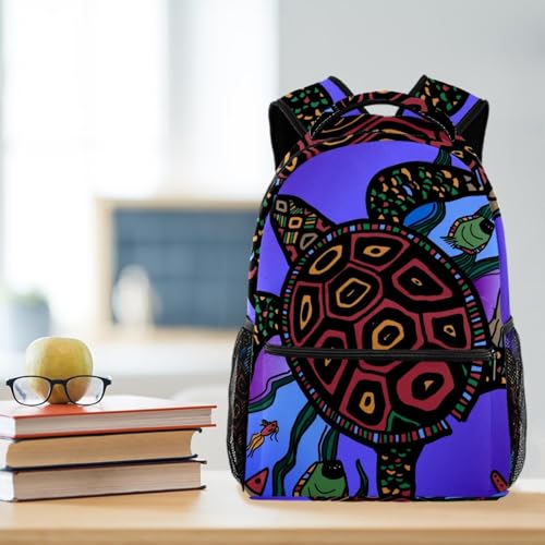 Sac à dos ordinateur portable avec compartiment chaussures bleu - 5